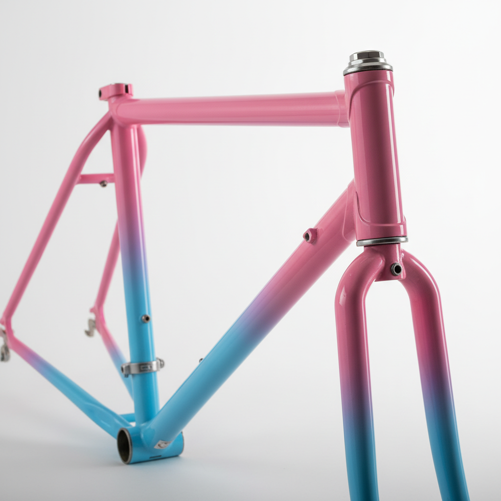 O icônico grafismo e a pintura artesanal de uma Klein Attitude clássica, um dos itens mais caros da era de ouro do MTB.