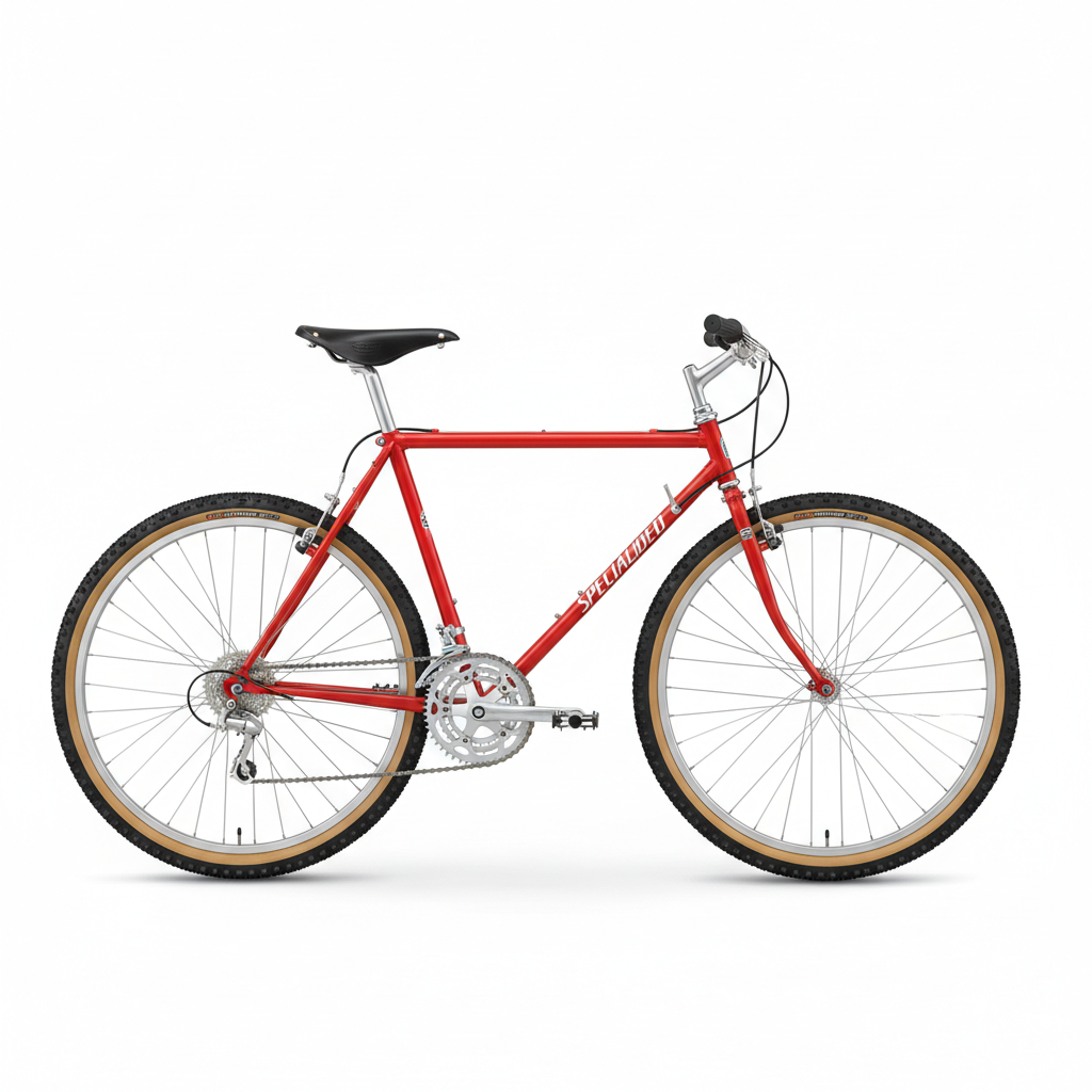 A simplicidade e elegância de uma Specialized Stumpjumper rígida, a precursora da revolução do fora-de-estrada.