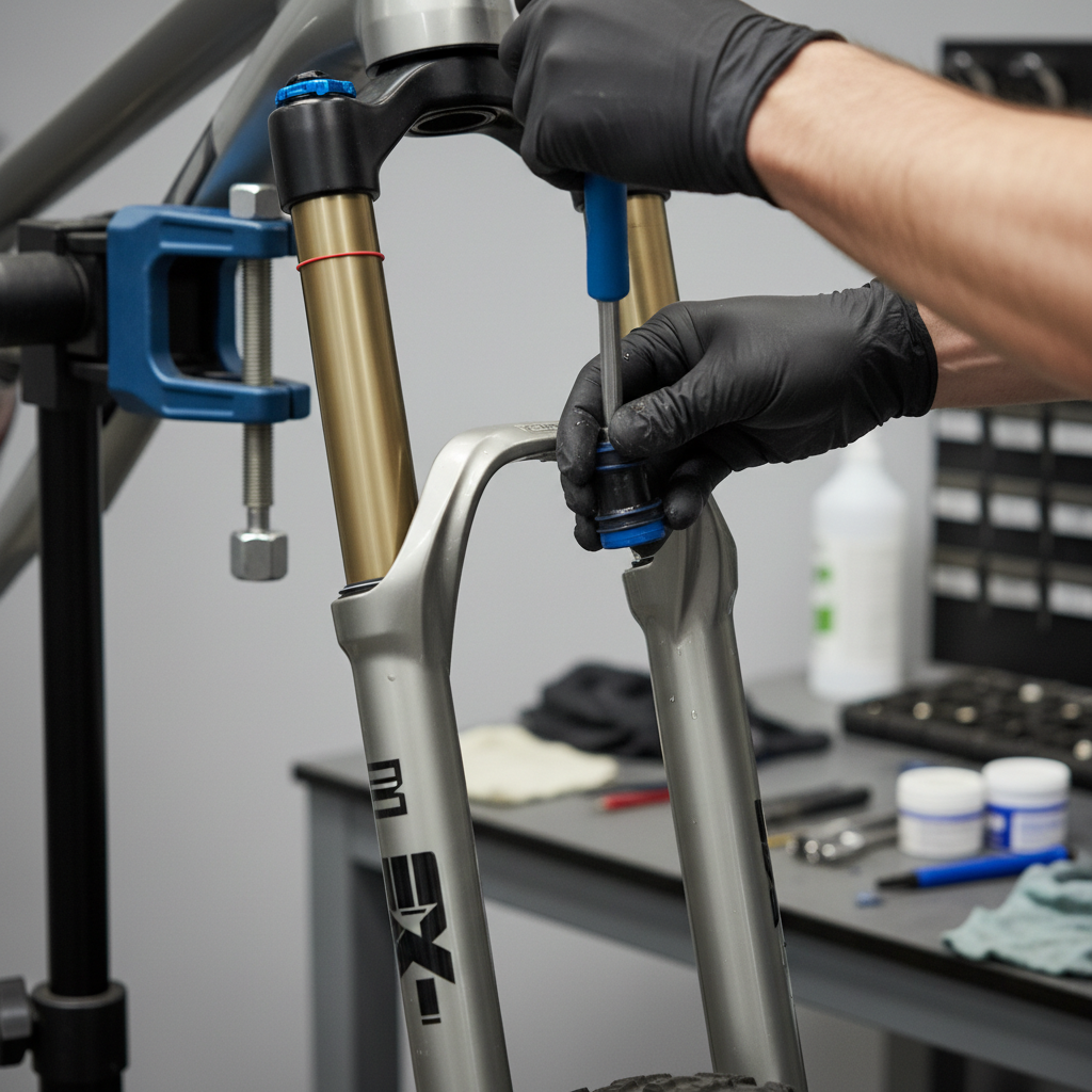 A manutenção regular das bengalas e retentores é crucial para a durabilidade e o desempenho impecável da sua suspensão dianteira.