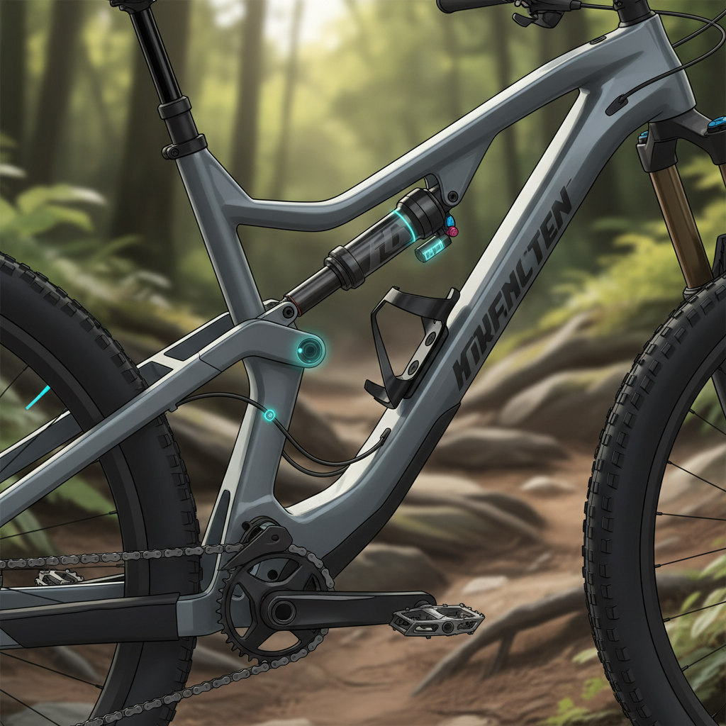 O futuro é agora: suspensões eletrônicas se ajustam em tempo real para otimizar o desempenho na trilha.