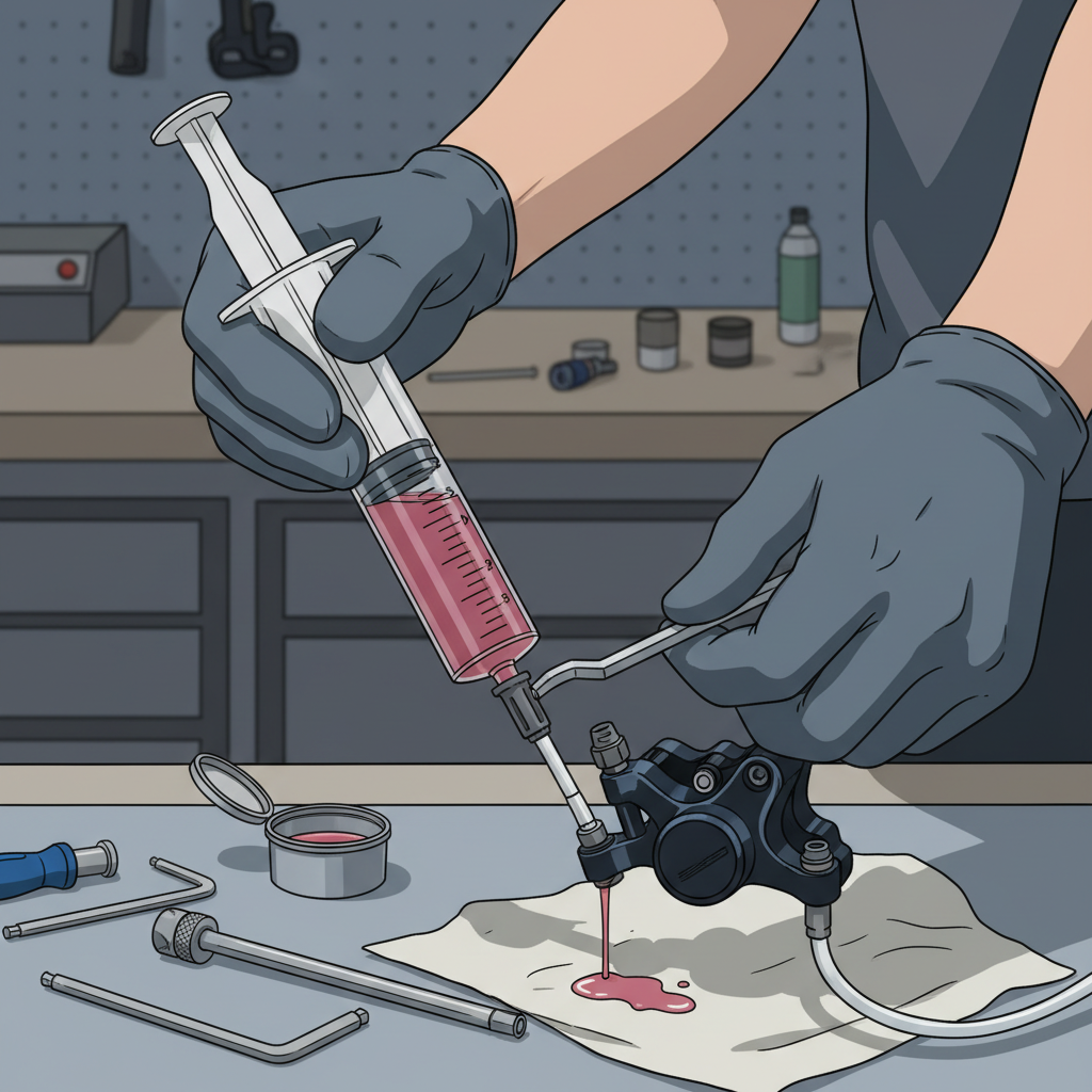 A sangria é um processo essencial para remover bolhas de ar e garantir a sensibilidade e potência ideais dos freios a disco.