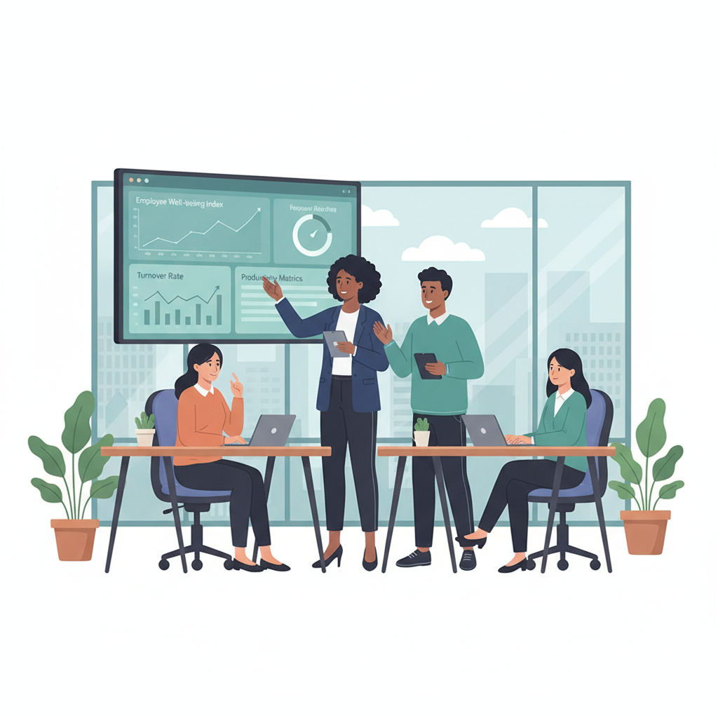 O desafio do RH em equilibrar a busca por resultados com o bem-estar e o desenvolvimento do capital humano.
